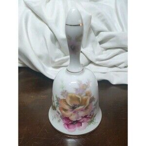 Crown West Fine Porcelain Bell - Made In Japan